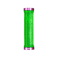 Stamp Lock-On Grips Green