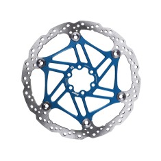 V4 Floating Ventilated Brake Disc - Blue