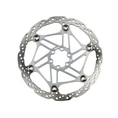V4 Floating Ventilated Brake Disc - Silver