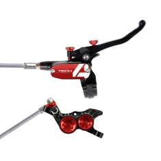 Tech 4 V4 Rear Disc Brake Black / Red