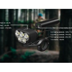 Luz delantera Monteer 8000S V2.0