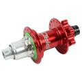 Pro 4 Rear Hub, 32-Hole, Red