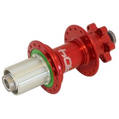 Buje trasero Pro 4 de 32 radios rojo