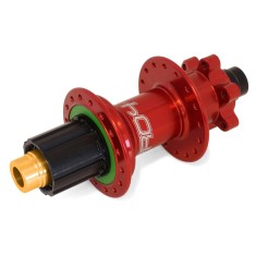 Buje trasero Pro 4 de 32 radios rojo