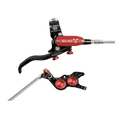Freno de disco trasero Tech 4 EVO GR4 - Negro / Rojo