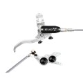 Freno de disco trasero Tech 4 EVO GR4 - Plata / Negro