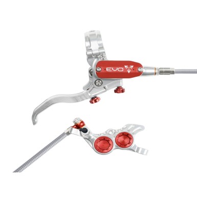 Freno de disco trasero Tech 4 EVO GR4 - Plata / Rojo