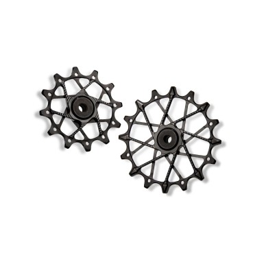 Roldanas de 12 y 16 dientes para cambio Sram 11/12V (jaula Garbaruk)