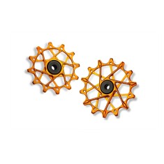 Galets 14 et 16 dents pour dérailleur Shimano 12V (chape Garbaruk)