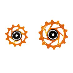 Roldanas de cambio Jockey Wheels de 14 y 12 dientes