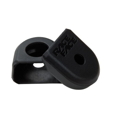 Gray Carbon Crank Arm Protectors - Mountain Bike Crankset Parts