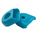 Protectores de bielas de aluminio negros. Recambios para bielas de MTB