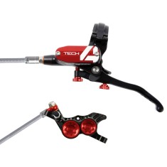 Tech 4 V4 Front Disc Brake Black / Red