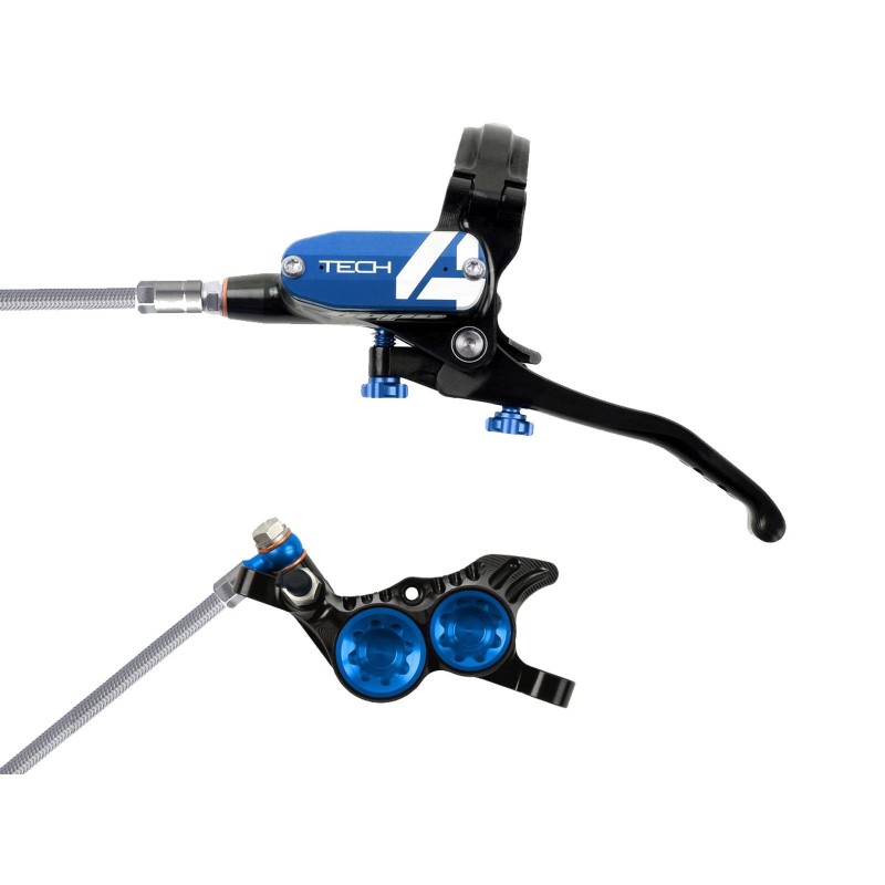 Tech 4 V4 Front Disc Brake Black / Blue