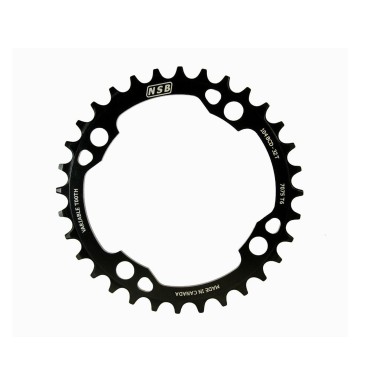 Plato Variable Tooth Negro