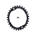 Plato Oval Narrow Wide 104 mm Negro