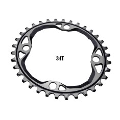 Plato Oval Narrow Wide 104 mm Negro