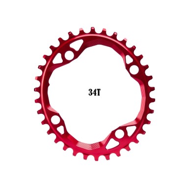 Plateau Oval Narrow Wide 104 mm Rouge