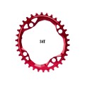 Plateau Oval Narrow Wide 104 mm Rouge