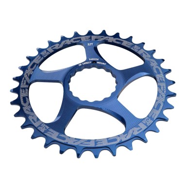 Mono Narrow Wide Direct Mount Cinch Chainring Blue