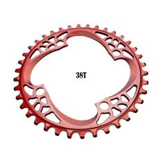 Narrow Wide 104 mm Chainring Red