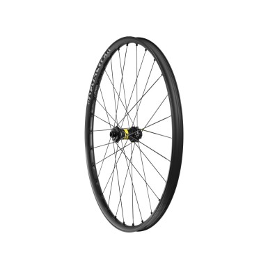 Front view of Mavic E-Crosstrail SL 29 inch Boost e-MTB wheelset
