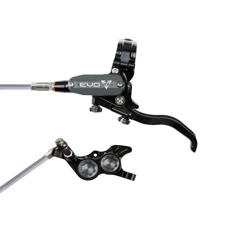 Freno de disco delantero Tech 4 EVO GR4 - Negro / Smoke