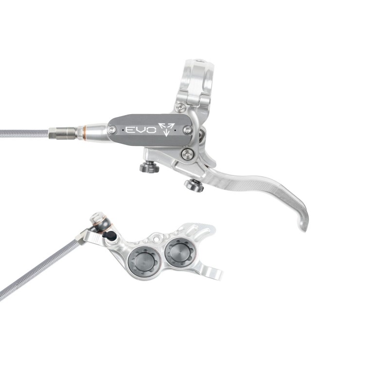 Tech 4 EVO GR4 Front Disc Brake - Silver / Smoke