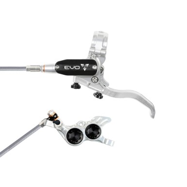 Freno de disco delantero Tech 4 EVO GR4 - Plata / Negro