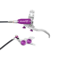 Freno de disco delantero Tech 4 EVO GR4 - Plata / Morado