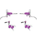 Plata / Morado - Latiguillo estandard