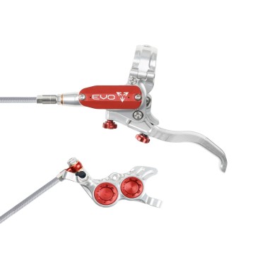 Freno de disco delantero Tech 4 EVO GR4 - Plata / Rojo