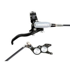 Tech 4 EVO GR4 Rear Disc Brake - Black / Silver