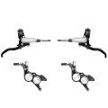 Hope Tech 4 Evo GR4 Disc Brake Set - Black / Silver - Standard Hose