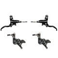 Hope Tech 4 Evo GR4 Disc Brake Set - Black / Black - Standard Hose