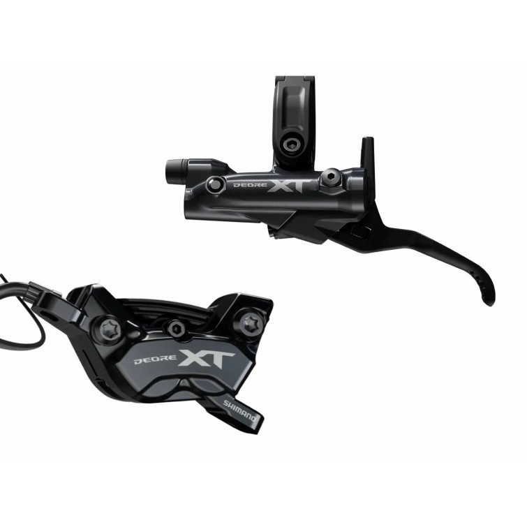 Freno de disco delantero XT M8220 4 pistones Negro