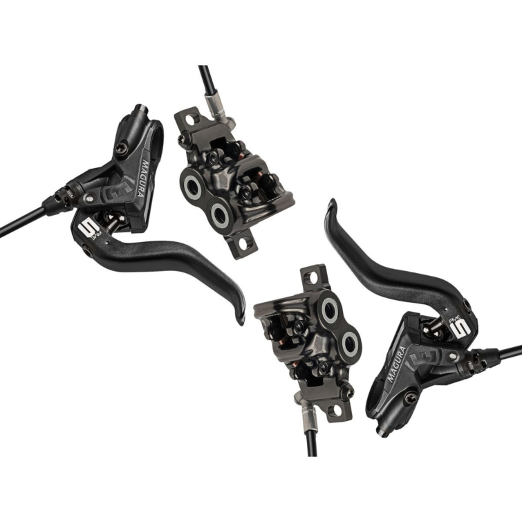Pair of Magura MT5 disc brakes