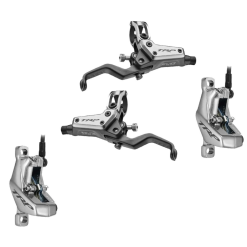 Pareja de frenos de disco TRP EVO PRO plateados | PureBike