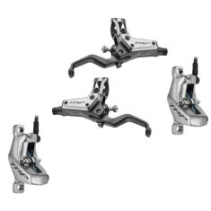 TRP EVO PRO Silver Disc Brake Set | PureBike