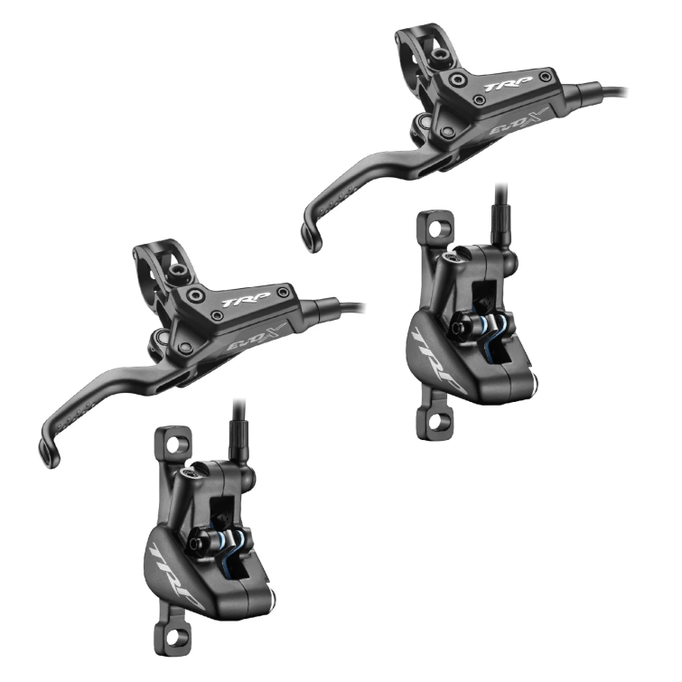 Juego de frenos de disco TRP EVO X negro