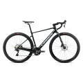 Bicicleta de gravilla de aluminio Orbea Terra H40 en negro Diamond Black y Diamond Carbon View (Gloss)