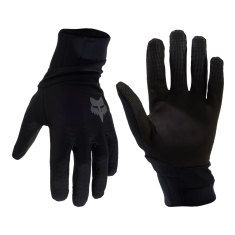 Guantes de invierno MTB Fox Defend Pro Fire negros DWR | PureBike