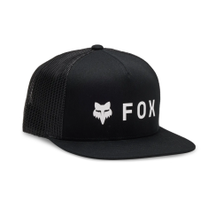 Fox Absolute Black Snapback Mesh Cap | PureBike