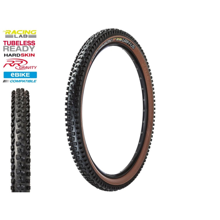 Neumático Griffus Racing Lab Tubeless Ready Hardskin 27.5'' Tan