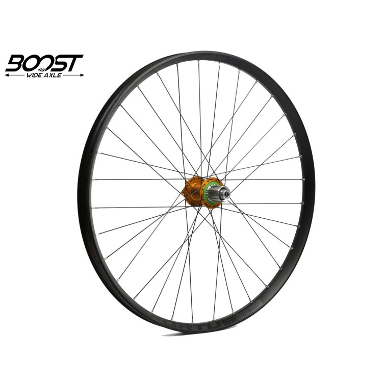 Rueda trasera Fortus 35 Naranja 27,5'' Boost 148 mm