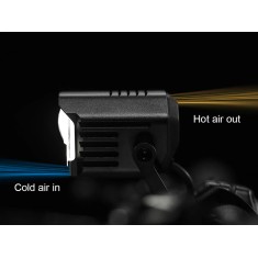 Luz delantera Monteer 12000