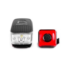 Pack de luz delantera Allty Mini y luz trasera Seemee 20