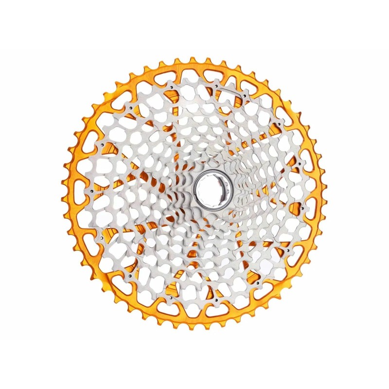 Garbaruk Cassette 12 vitesses MTB Gen 2 pour Eagle Transmission T-Type - Orange - Purebike
