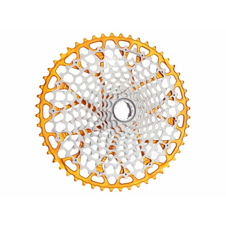 Cassette MTB Gen 2 de 12 velocidades para Eagle Transmission T-Type - Naranja