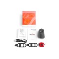 Pack de luz delantera Allty Mini y luz trasera Seemee 20